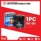 VIC OIL FILTER DOUBLE CORE VIC DC-02 TOYOTA CAMRY 3.0 V 1MZ-FE 02-06 (REPLACES C-111 / 114) DC-02 1019952 ( 1 PC )