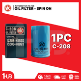 VIC OIL FILTER - SPIN ON C-208 ( 1 PC )