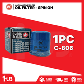 VIC OIL FILTER SPIN ON VIC C-703A DAIHATSU CHARADE , SUZUKI CARRY ALL C-703A 9454956 ( 1 PC )