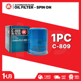 VIC OIL FILTER SPIN ON VIC C-809 HONDA CRV ALL C-809 9108170 ( 1 PC )