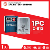 VIC OIL FILTER SPIN ON VIC C-513 IN SET C-508A C-513 1036939 ( 1 PC )