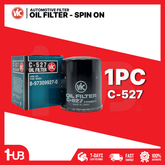 VIC OIL FILTER SPIN ON VIC C-527 8-97309-927-0 ISUZU D-MAX 2.5 , 3.0 4JH-1 05-2013 C-527 6974303 ( 1 PC )