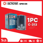 VIC OIL FILTER SPIN ON VIC C-313 MITSUBISHI 4D34-2A 01- DUAL FILTERS / C-319 C-313 4740677 ( 1 PC )