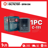 VIC OIL FILTER SPIN ON VIC C-111 TOYOTA HD 102 / 106 ; PRADO DSL C-111 5115152 ( 1 PC )