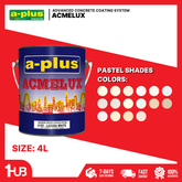 A-Plus Acmelux® Pastel Paint Shades (4L) | Premium Acrylic Solvent-Based Colors