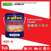 A-Plus Acmelux® Earth Tone Paint Colors (4L) | Premium Acrylic Solvent-Based Shades
