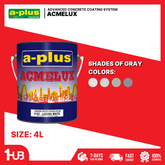 A-Plus Acmelux® Gray Paint Shades (4L) | Premium Acrylic Solvent-Based Colors