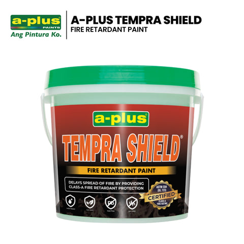 A-Plus Tempra Shield - 1091 Fire Retardant Paint 4L A-Plus Tempra Shield - 1091 Fire Retardant Paint 4L
