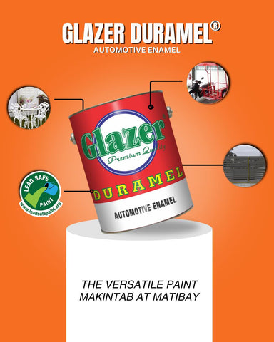 A-PLUS GLAZER DURAMEL® AUTOMOTIVE ENAMEL 4L A-PLUS GLAZER DURAMEL® AUTOMOTIVE ENAMEL 4L