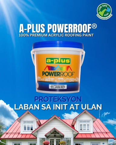 A-Plus PowerRoof® Acrylic Roofing Paint Home / Decorative Paints 4L A-Plus PowerRoof® Acrylic Roofing Paint Home / Decorative Paints 4L