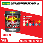 A-Plus FloorGuard® 100% Solids & Self-Levelling Epoxy Floor Coating Colors (4L) | Heavy-Duty Seamless Floor Protection