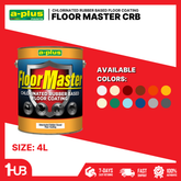 A-Plus Floor Master® Chlorinated Rubber Based Floor Coating Colors (4L) | Heavy-Duty Industrial Floor Protection