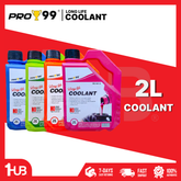 PRO99 Long Life Coolant 2 Liters | High-Performance Engine Radiator Coolant | Anti-Overheat Protection