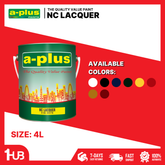 A-Plus® NC Lacquer Paint Colors (4L) | High-Gloss Fast-Dry Automotive & Industrial Finish