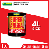 A-Plus Supertanggal® Paint and Varnish Remover 4L | 1030 | Powerful Paint Stripper & Surface Cleaner