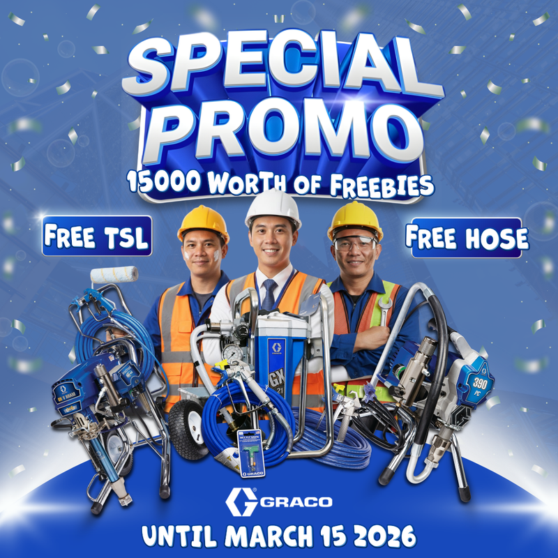 Don’t Miss Out—Take on Bigger Projects with the GRACO Airless Spray Promo