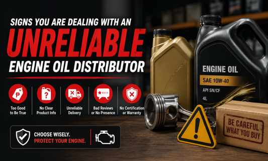 Signs You are Dealing with an Unreliable Engine Oil Distributor in the Philippines