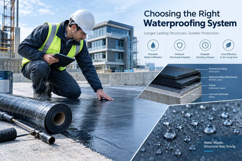 How to Choose the Right Waterproofing Membrane for Your Project