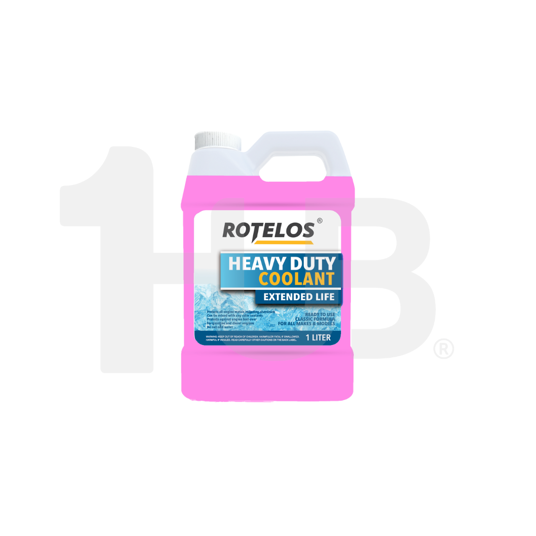 ROTELOS HEAVY DUTY COOLANT EXTENDED LIFE 1 LITER / 1 GALLON / 20 LITERS