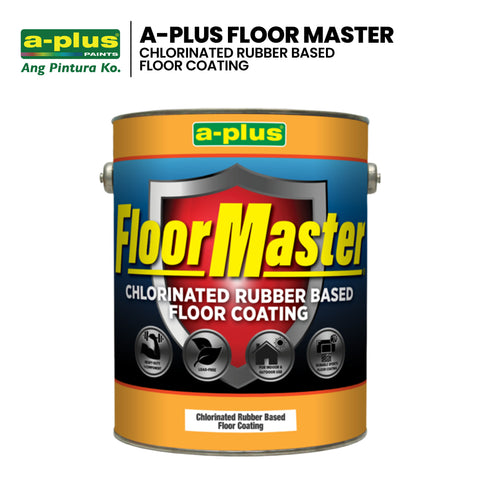 A-PLUS FLOORMASTER CHLORINATED RUBBER BASED FLOOR COATING 4L