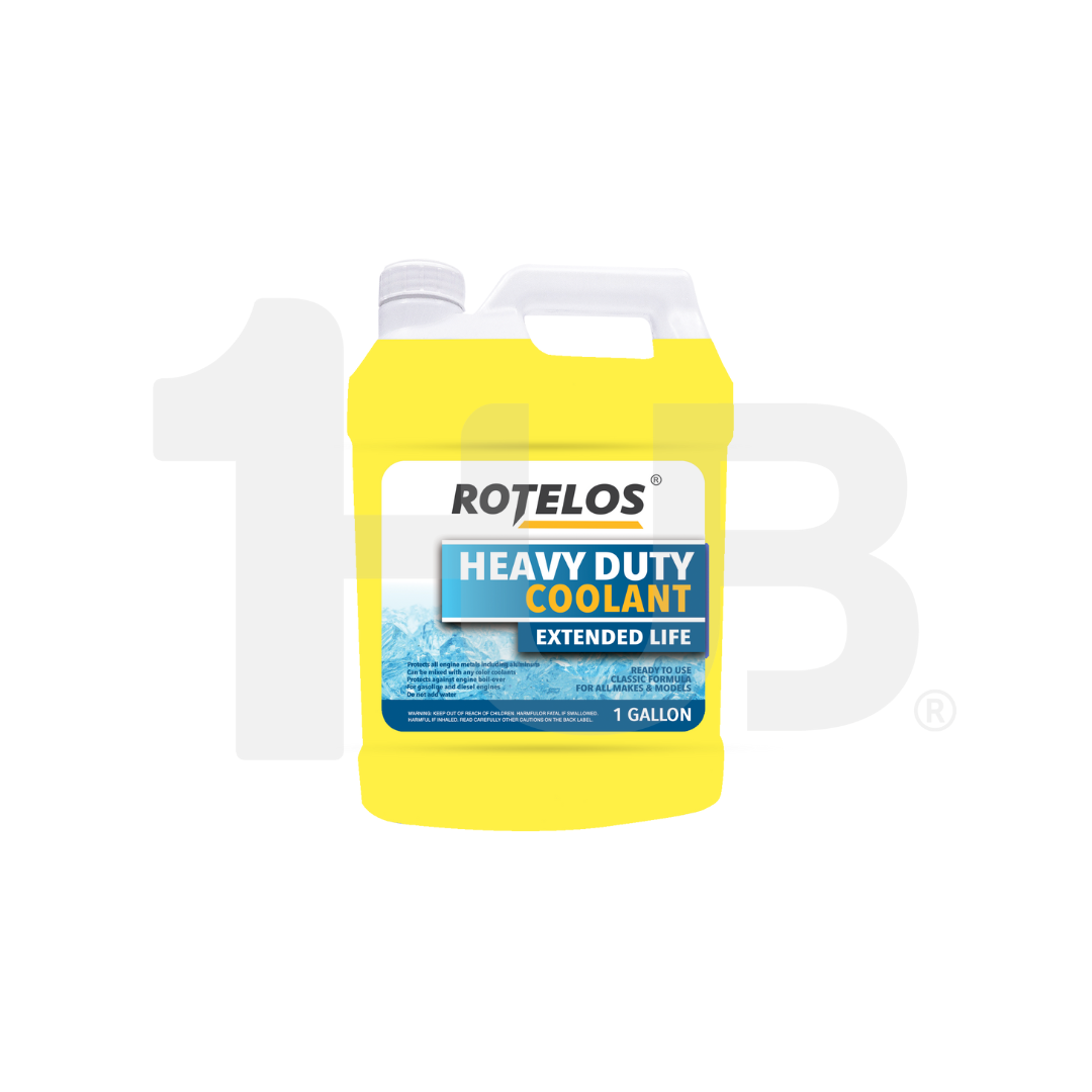 ROTELOS HEAVY DUTY COOLANT EXTENDED LIFE 1 LITER / 1 GALLON / 20 LITERS