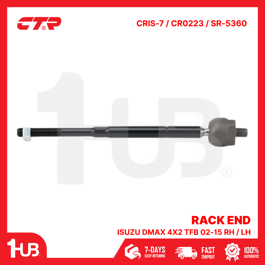 CTR RACK END ISUZU DMAX 4X2 TFB 02-15 RH / LH 97304-851 CRIS-7 / CR0223 / SR-5360 ( 1 PC )