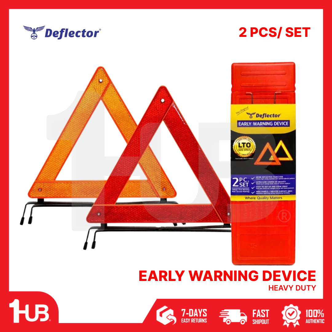 DEFLECTOR EARLY WARNING DEVICE HEAVY-DUTY DWT-117 ( 1 SET )