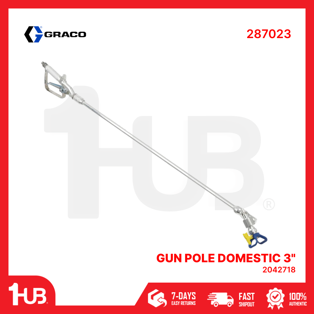 GRACO GUN POLE DOMESTIC 3" 287023 ( 1 PC )