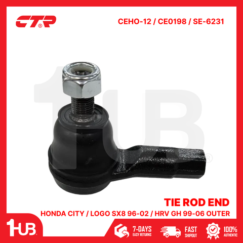 CTR TIE ROD END HONDA CITY / LOGO SX8 96-02 / HRV GH 99-06 OUTER 540-SX8-T01 CEHO-12 / CE0198 / SE-6231 ( 1 PC )