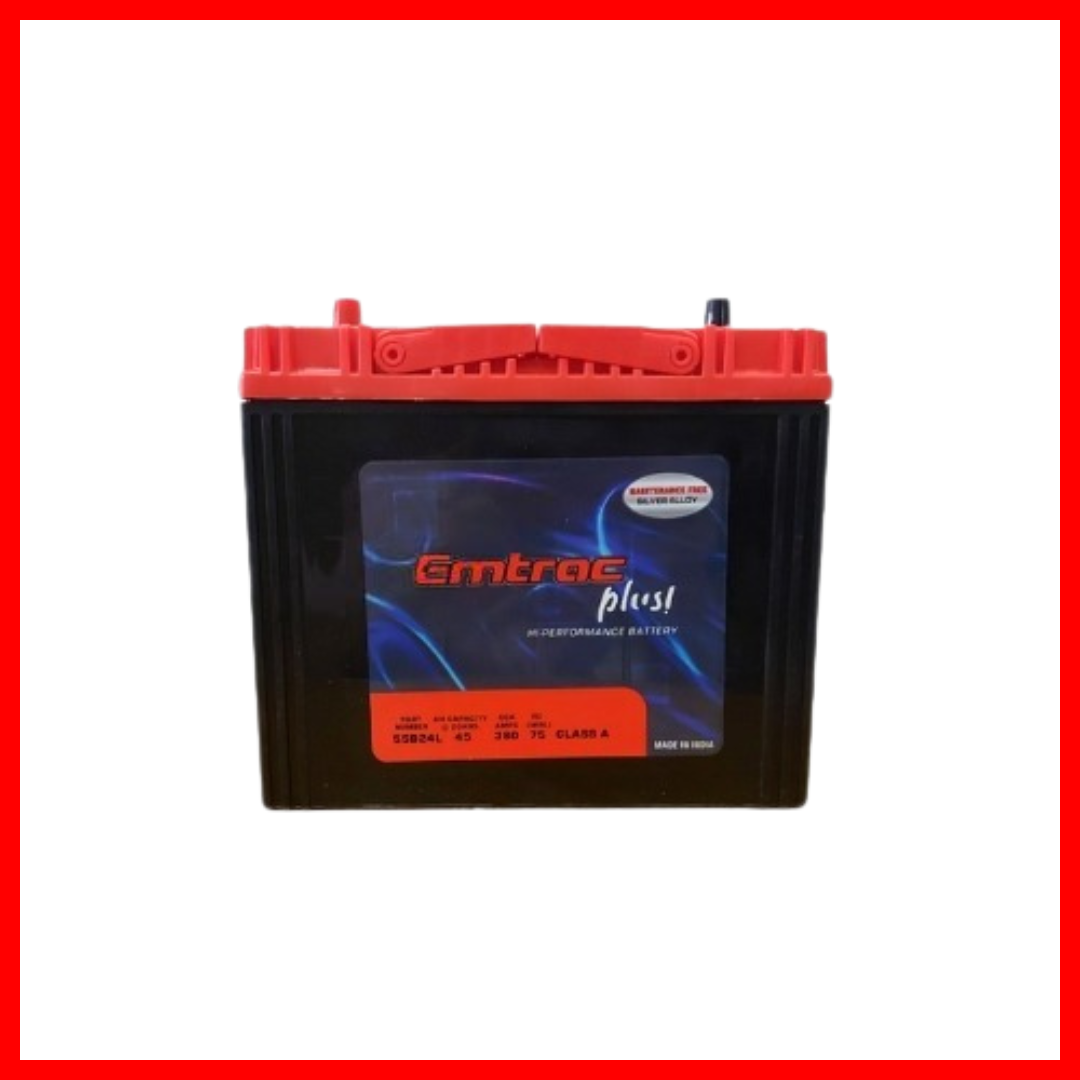 EMTRAC CAR BATTERY 1SNF / NS60L TITANIUM 55B24L( 1 PC )