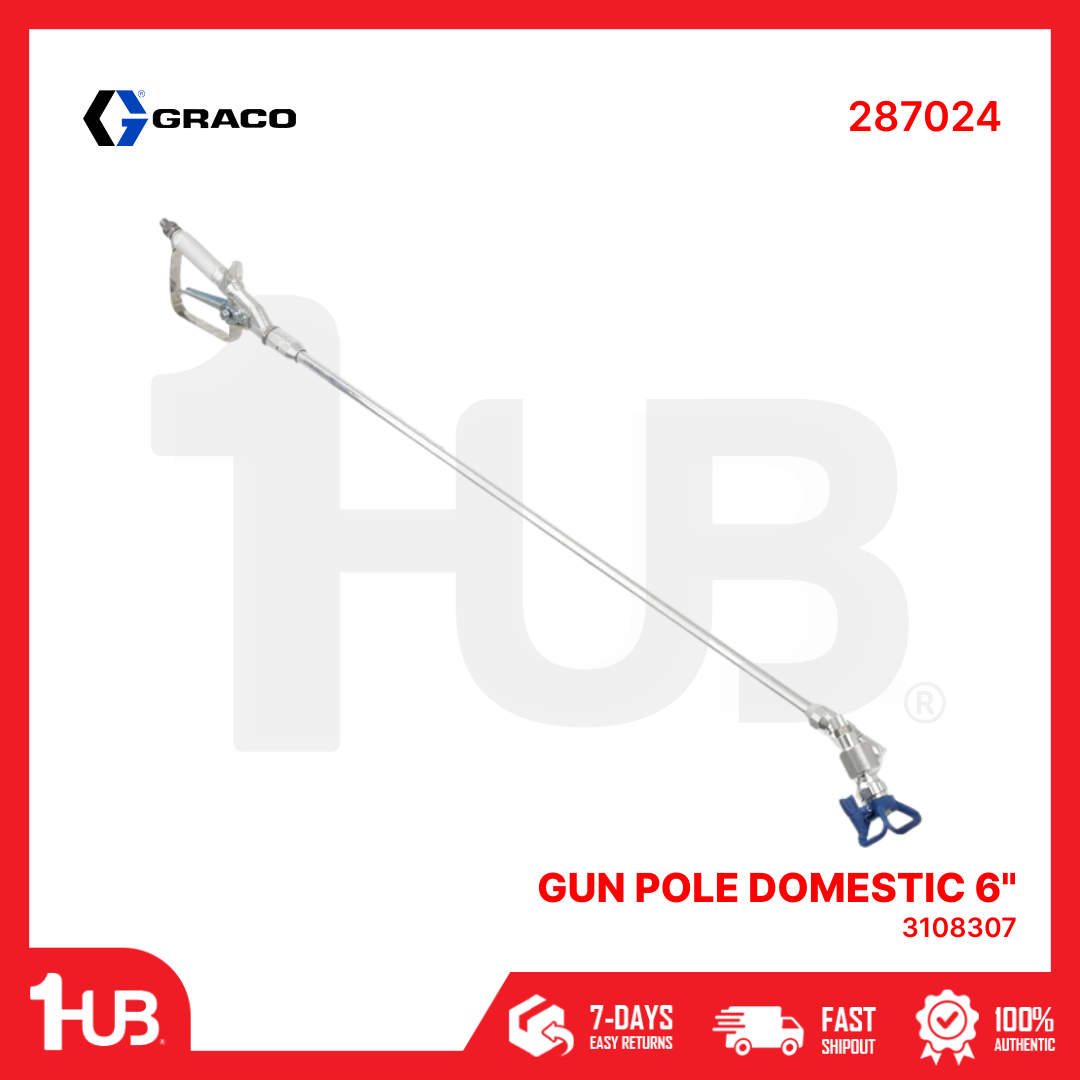 GRACO GUN POLE DOMESTIC 6" 287024 ( 1 PC )