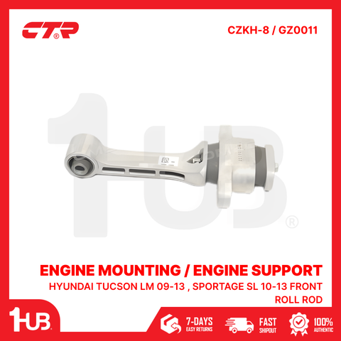 CTR ENGINE MOUNTING / ENGINE SUPPORT HYUNDAI TUCSON LM 09-13 , SPORTAGE SL 10-13 FRONT ROLL ROD 21950-2S000 CZKH-8 / GZ0011 ( 1 PC )