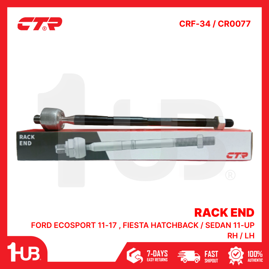 CTR RACK END FORD ECOSPORT 11-17 , FIESTA HATCHBACK / SEDAN 11-UP RH / LH BE8Z-3280-A CRF-34 / CR0077 ( 1 PC )