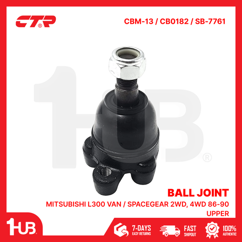 CTR BALL JOINT MITSUBISHI L300 VAN / SPACEGEAR 2WD, 4WD 86-90 UPPER MB527349 CBM-13 / CB0182 / SB-7761 ( 1 PC )