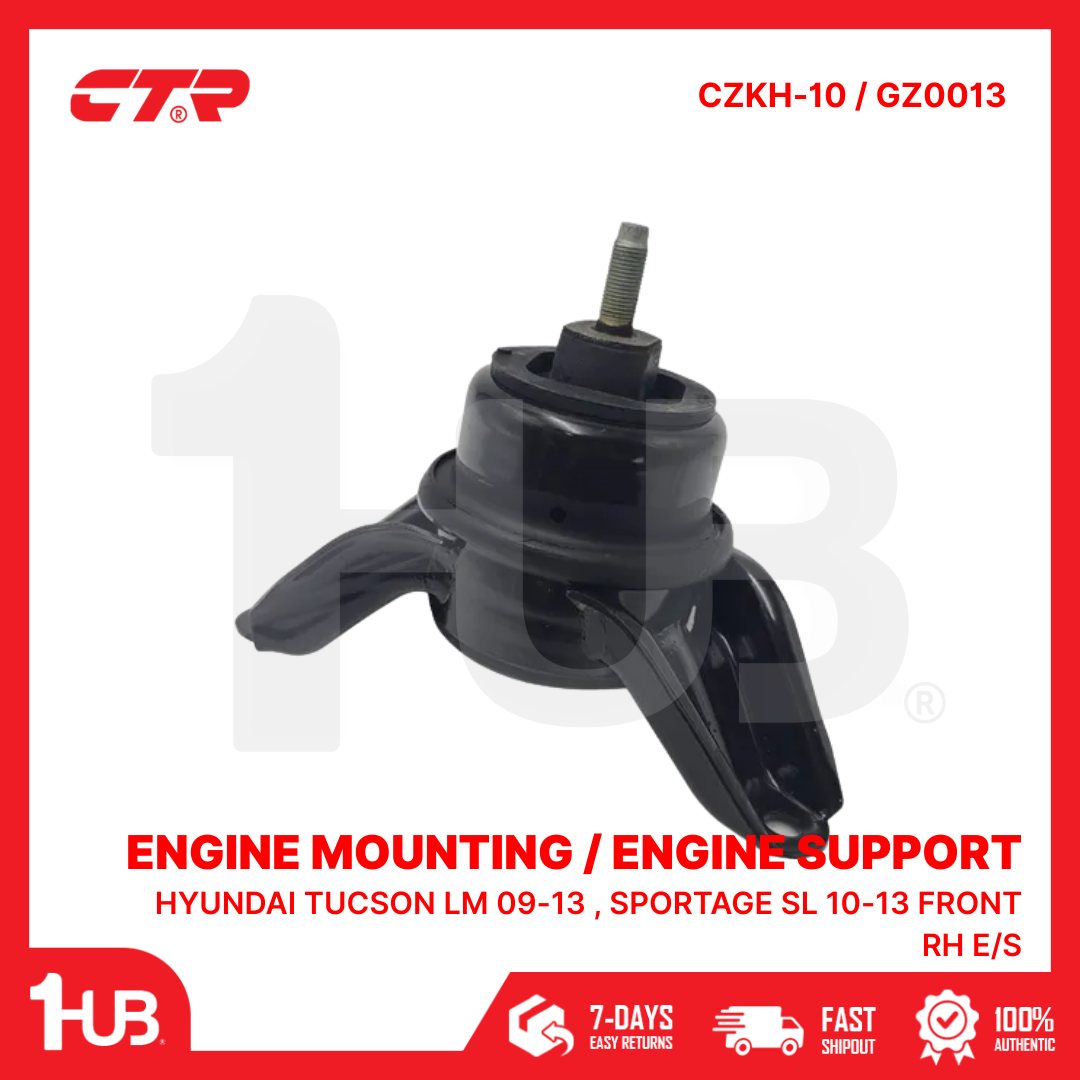 CTR ENGINE MOUNTING / ENGINE SUPPORT HYUNDAI TUCSON LM 09-13 , SPORTAGE SL 10-13 FRONT RH E/S 21810-2S000 CZKH-10 / GZ0013 ( 1 PC )