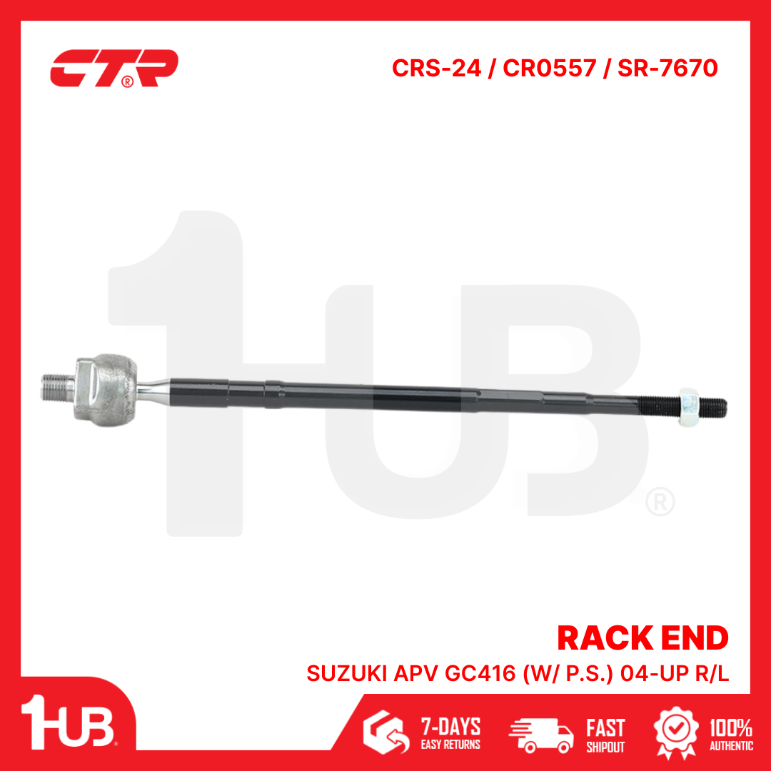 CTR RACK END SUZUKI APV GC416 (W/ P.S.) 04-UP R/L 48830-61J00 CRS-24 / CR0557 / SR-7670 ( 1 PC )