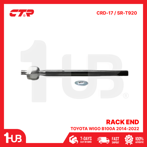 CTR RACK END TOYOTA WIGO B100A 2014-2022 45503-BZ140 CRD-17 / SR-T920 ( 1 PC )
