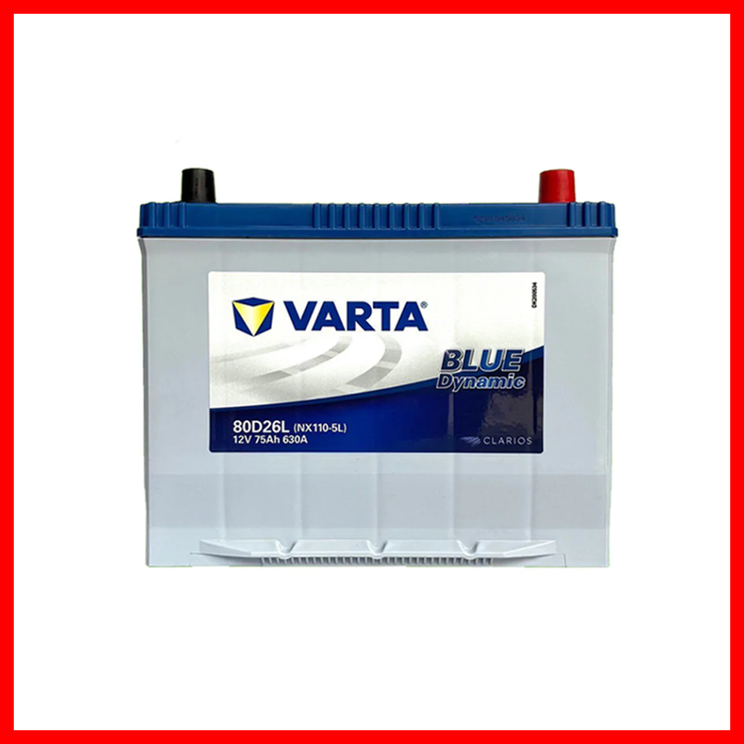 VARTA BLUE BATTERY  2SM /80D26L( 1 PC )