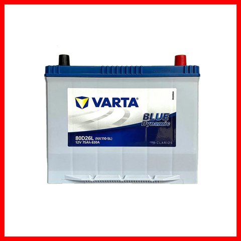 VARTA BLUE BATTERY  2SM /80D26L( 1 PC )