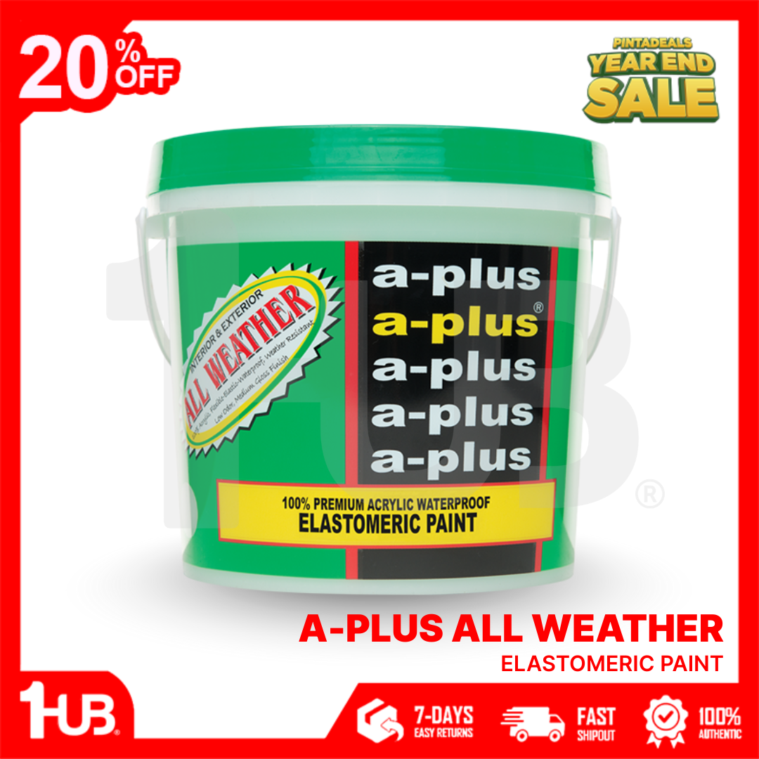 A-Plus All Weather® Premium Acrylic Waterproof Elastomeric Paint Blue Shades