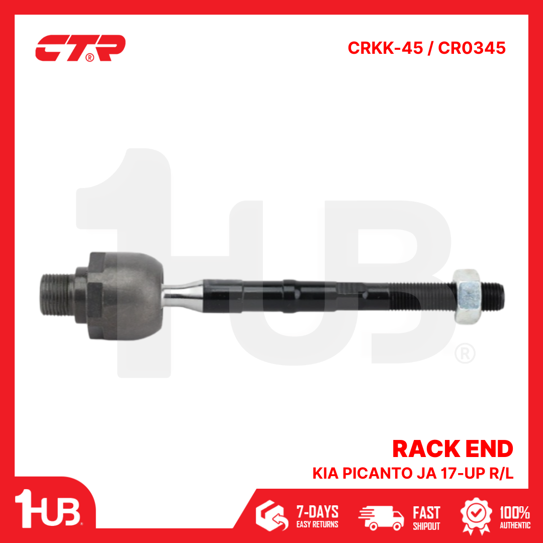 CTR RACK END KIA Picanto TA (11-17) (MDPS / Electric P.S.) KNABX51 L=203.1mm RH / LH 57724-1Y500 / 1Y501 CRKK-45 / CR0345 ( 1 PC )