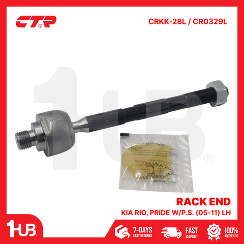 CTR RACK END KIA Rio, Pride W/P.S. (05-11) LH 57724-1G000 CRKK-28L / CR0329L ( 1 PC )