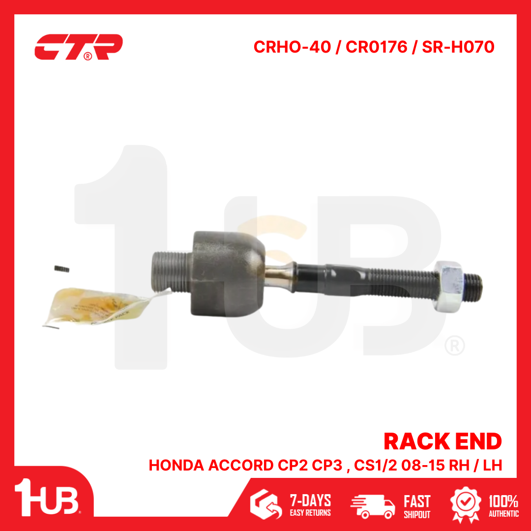 CTR RACK END HONDA ACCORD CP2 CP3 , CS1/2 08-15 RH / LH 3010-TA0-A01 CRHO-40 / CR0176 / SR-H070 ( 1 PC )