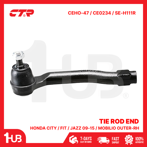 CTR TIE ROD END HONDA CITY / FIT / JAZZ 09-15 / MOBILIO OUTER-RH 540-TFO-003 CEHO-47 / CE0234 / SE-H111R ( 1 PC )