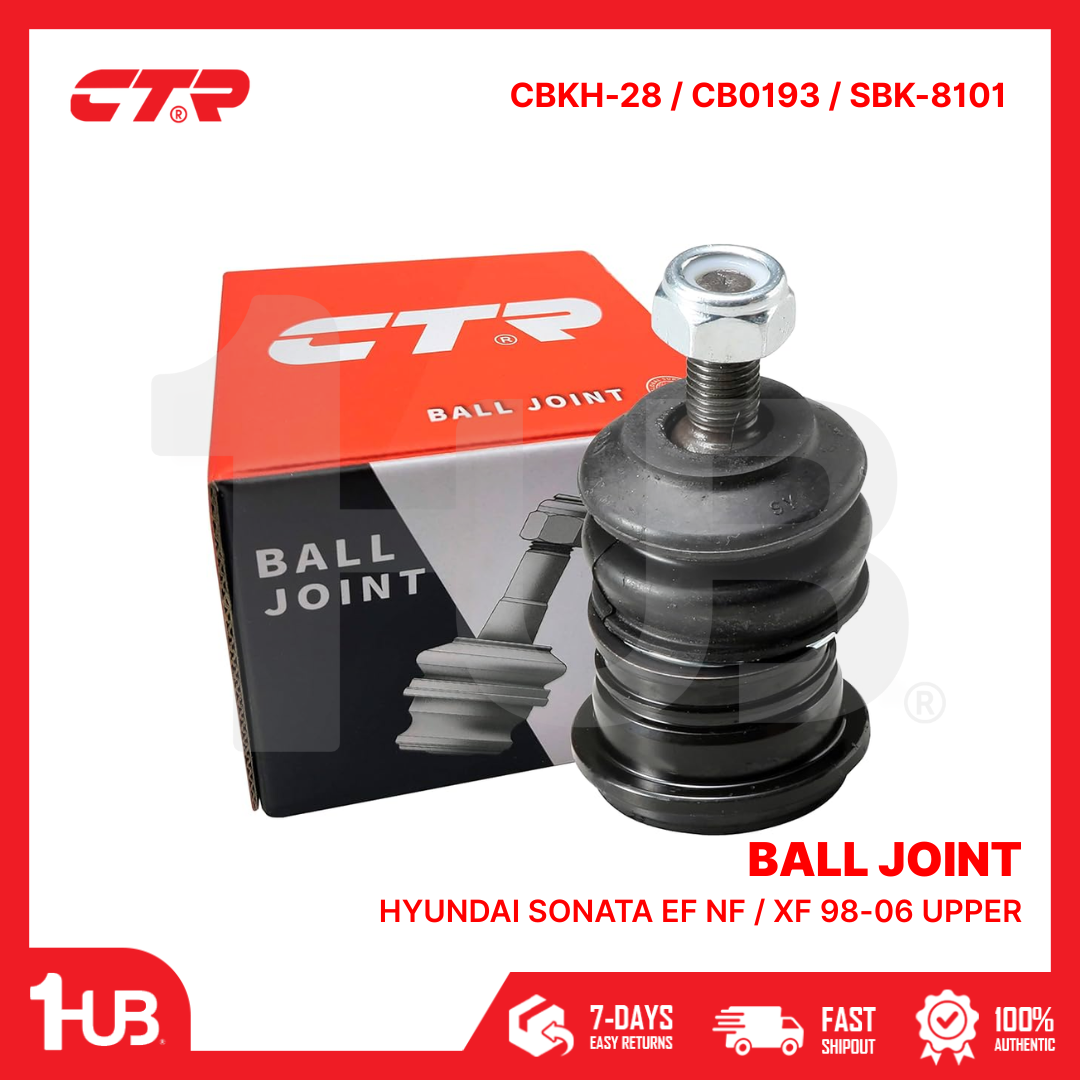 CTR BALL JOINT HYUNDAI SONATA EF NF / XF 98-06 UPPER 54430-3K000 CBKH-28 / CB0193 / SBK-8101 ( 1 PC )