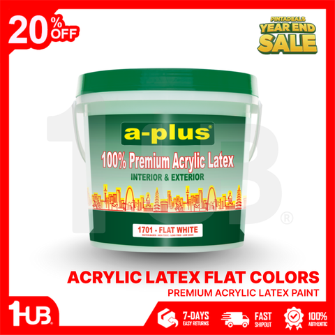 A-Plus® 100% Premium Acrylic Latex Flat Paint