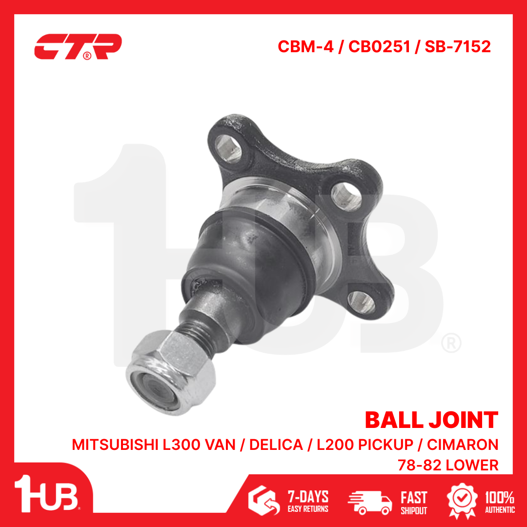 CTR BALL JOINT MITSUBISHI L300 VAN / DELICA / L200 PICKUP / CIMARON 78-82 LOWER MB109588 CBM-4 / CB0251 / SB-7152 ( 1 PC )