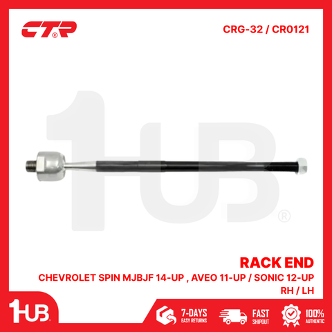 CTR RACK END CHEVROLET SPIN MJBJF 14-UP , AVEO 11-UP / SONIC 12-UP RH / LH 95218372 CRG-32 / CR0121 ( 1 PC )