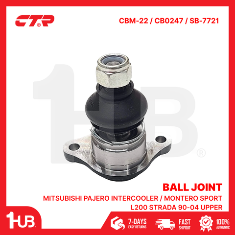 CTR BALL JOINT MITSUBISHI PAJERO INTERCOOLER / MONTERO SPORT L200 STRADA 90-04 UPPER MB860829 CBM-22 / CB0247 / SB-7721 ( 1 PC )