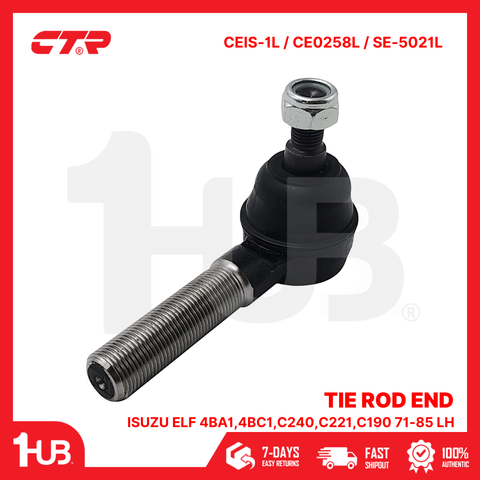 CTR TIE ROD END ISUZU ELF 4BA1,4BC1,C240,C221,C190 71-85 LH 43150-613 CEIS-1L / CE0258L / SE-5021L ( 1 PC )